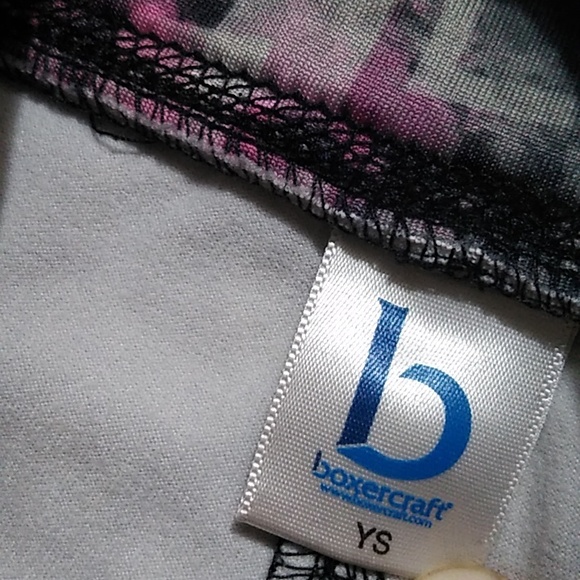 🩷 Girls Gymnastics Capris Size Youth Small - Picture 3 of 5